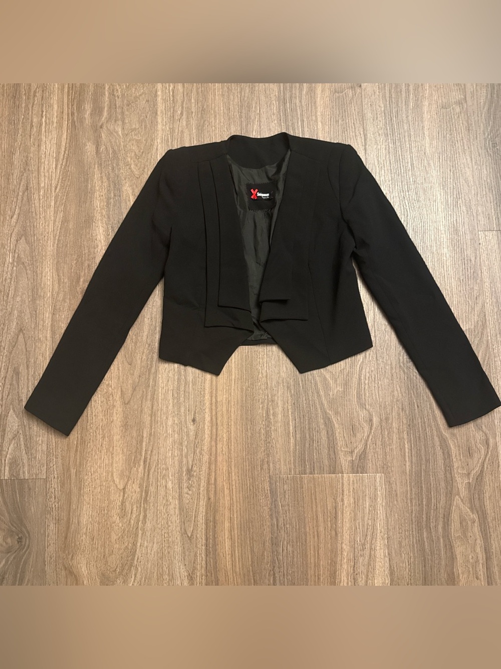Sinequanone Paris y2k black blazer with a unique design. size 36/ small.